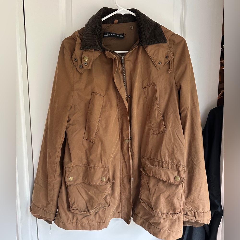 Zara Brown/Tan Utility/Farm Jacket